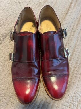 Office of Angela Scott Mr Colin Double Monkstrap Magenta 39